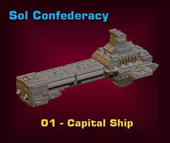 Sol Confederacy Capital ship