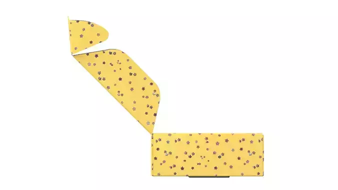 Eclairs in a box Low-poly 3D model 6