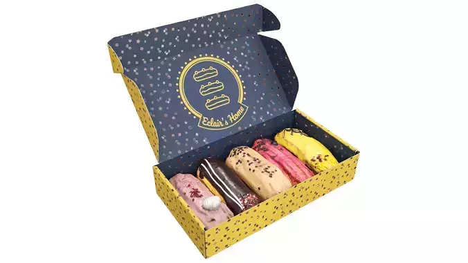 Eclairs in a box
