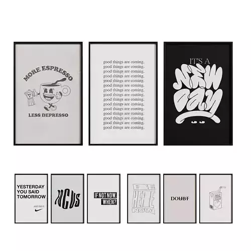 Frame Models 02 Motivational Posters 01