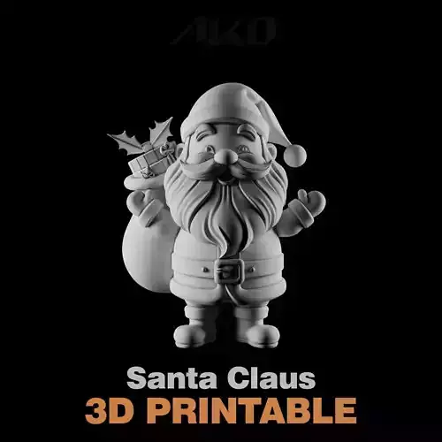 Santa Claus 3D Printable