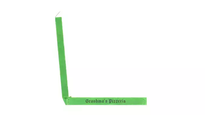 Pizza in a box Low-poly 3D model 6