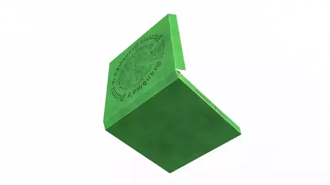 Pizza in a box Low-poly 3D model 5