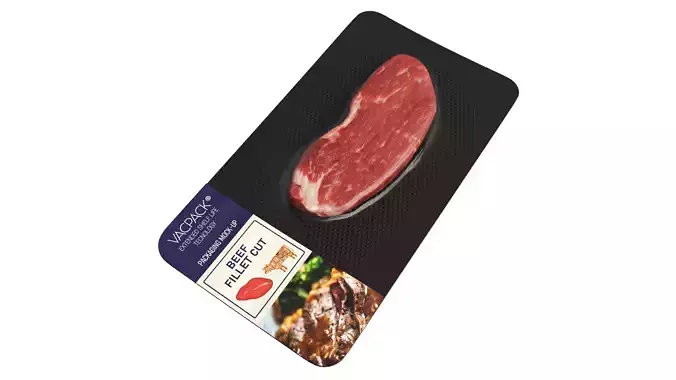 Steak in vacuum packaging 02