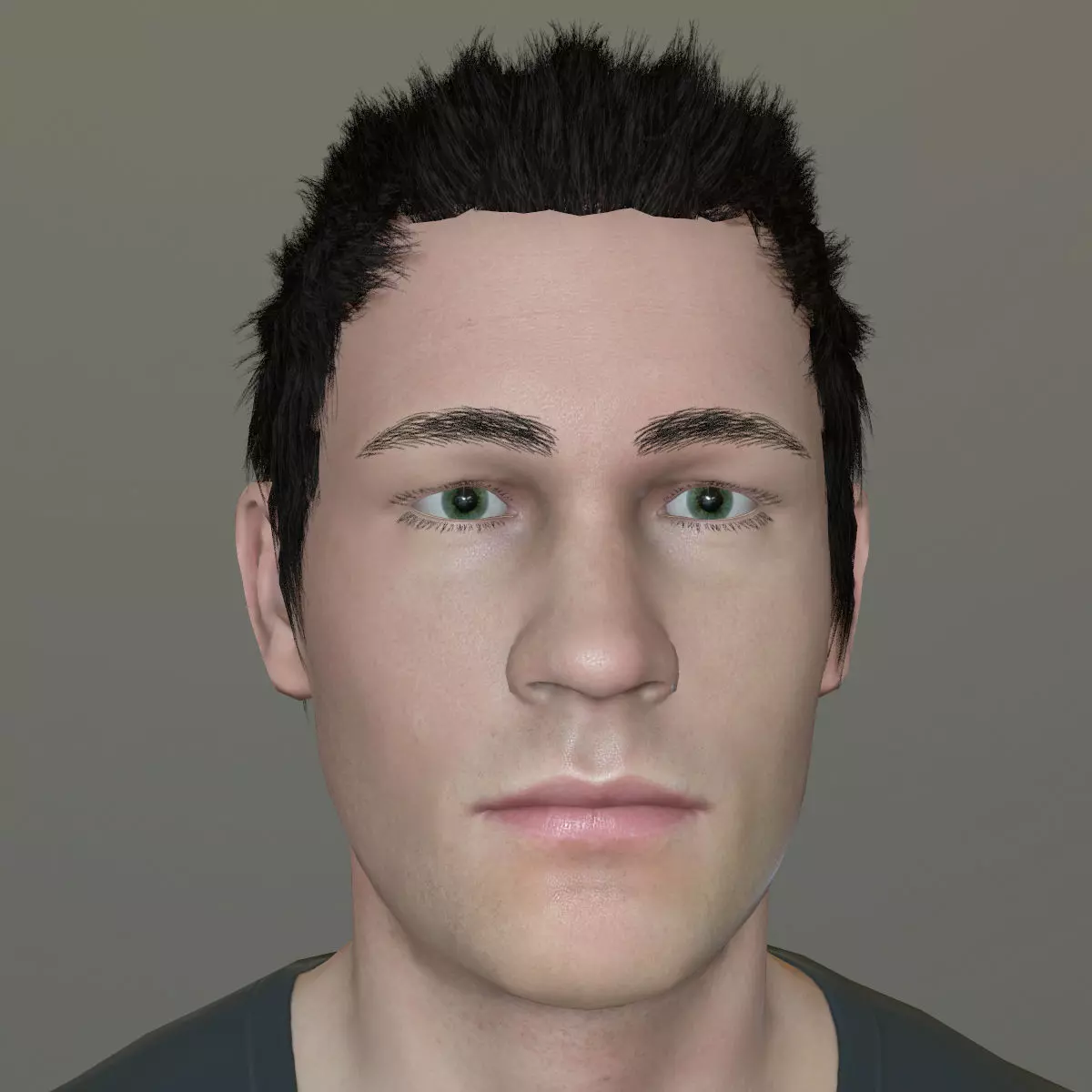 Paul LowPoly Character Low-poly 3D model