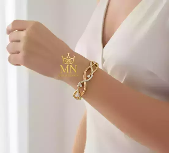 Infinite Elegance Gold Bracelet A Touch of Luxury