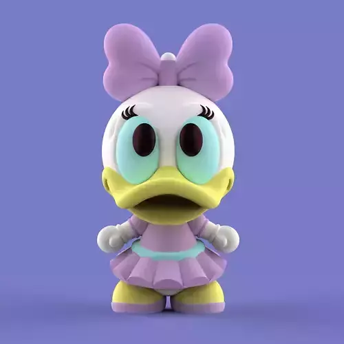 DAISY KAWAII- VERSION NORMAL Y LLAVERO