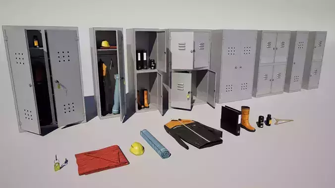  Locker Props Pack