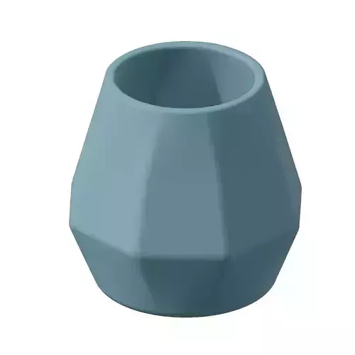 Plastic Polygonal Juice Tumbler