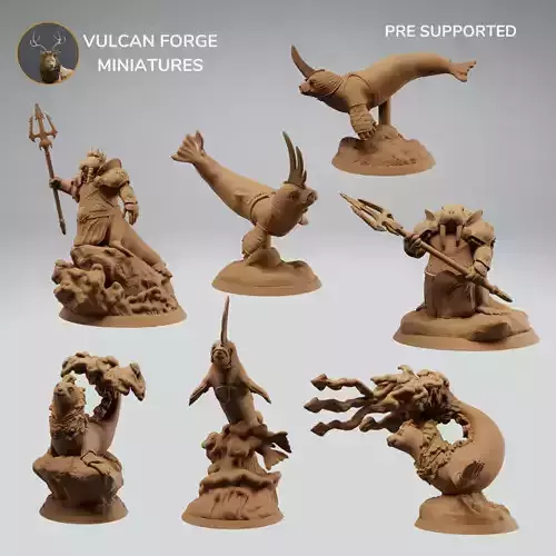 Torpedo seal elemental seal sorcerer and walrus Bundle