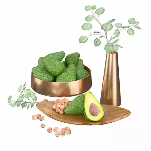 Avocado set