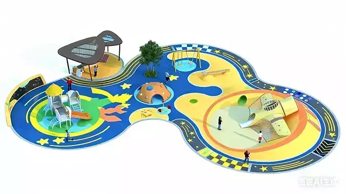 Outdoor Childrens Activity Area