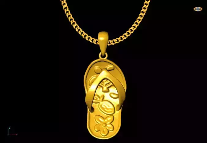 Slide pendant charms - one inch pendant