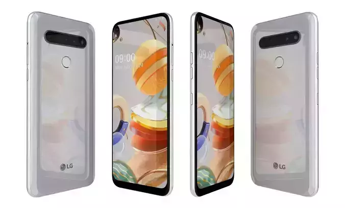 LG K61 White High Poly