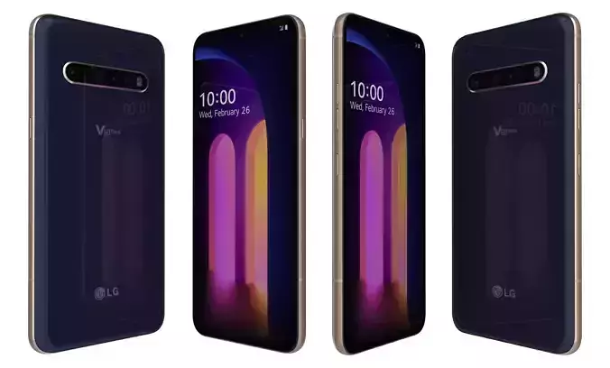 LG V60 ThinQ Classy Blue High Poly