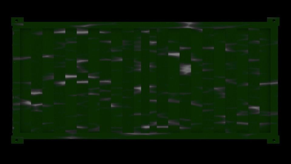 Container for ships Low-poly 3D model_12