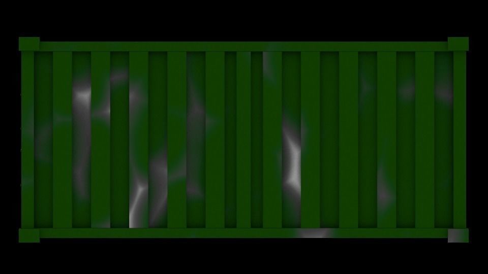 Container for ships Low-poly 3D model_15