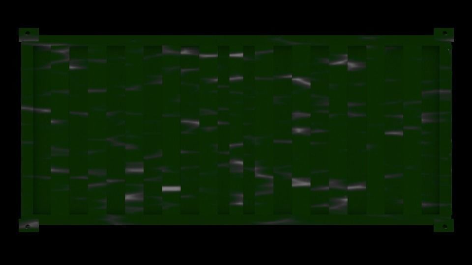 Container for ships Low-poly 3D model_11