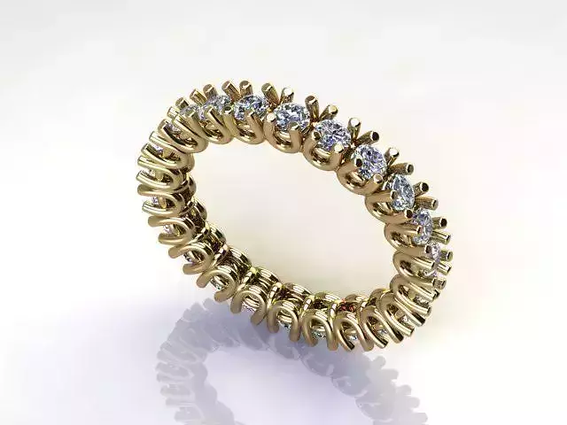 Full Eternity Diamond ring 22 Stones