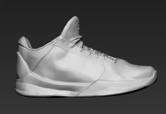 Nike kobe 5 highpoly 3d print mesh
