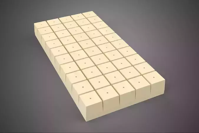 MINERAL WOOL SUBSTRATE TRAY HYDROPONIC AEROPONIC SEED STARTING