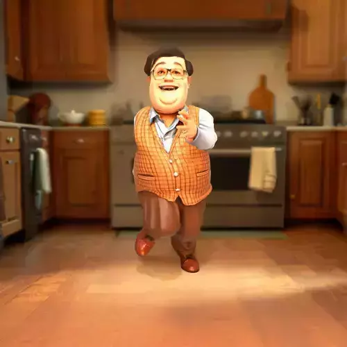 Friendly Teacher Character model pack