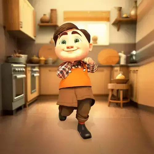 Charming Kid Character model pack