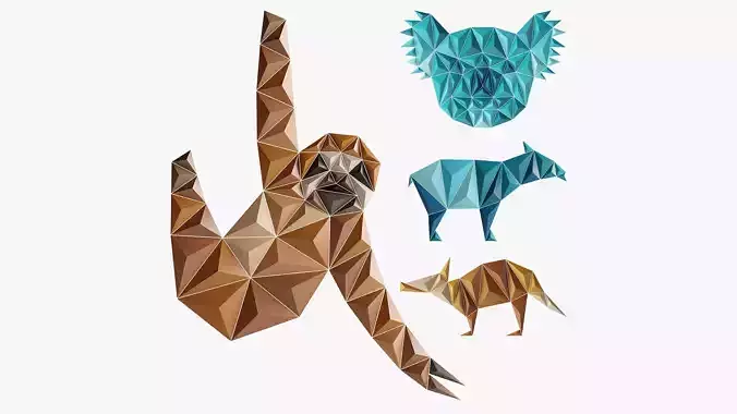 Paper ArtWork 24 3D model