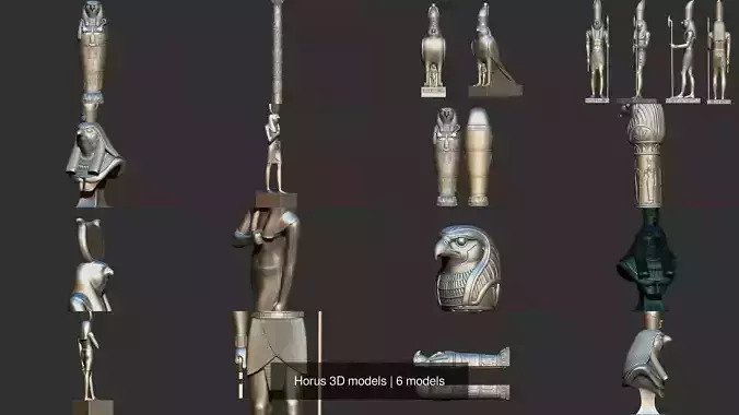 Horus 3D models