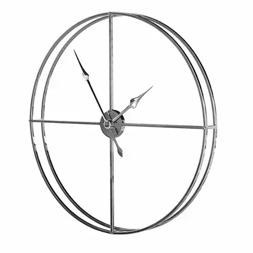 Stainless Steel Wall Clock