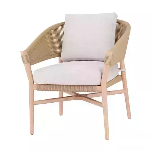 White Lounge Chair