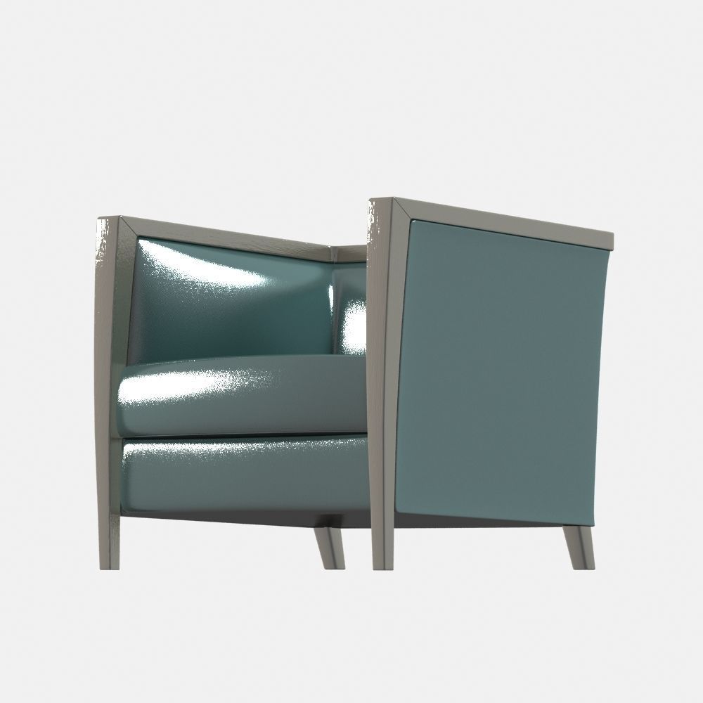Armchair 008 3D model_1