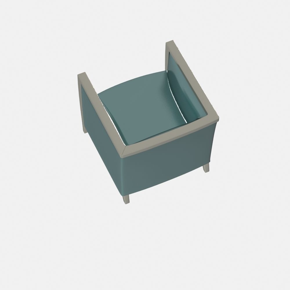 Armchair 008 3D model_3