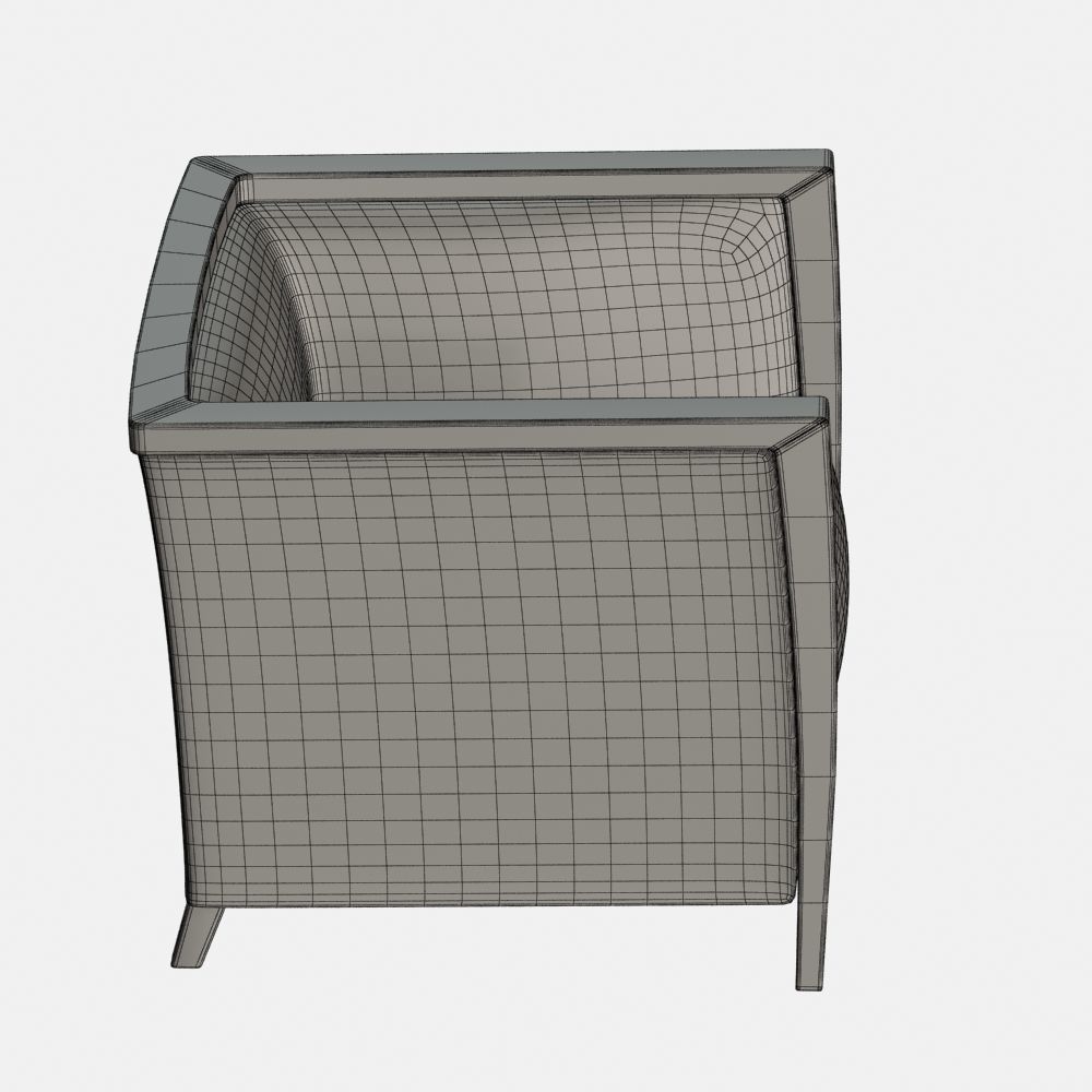 Armchair 008 3D model_13