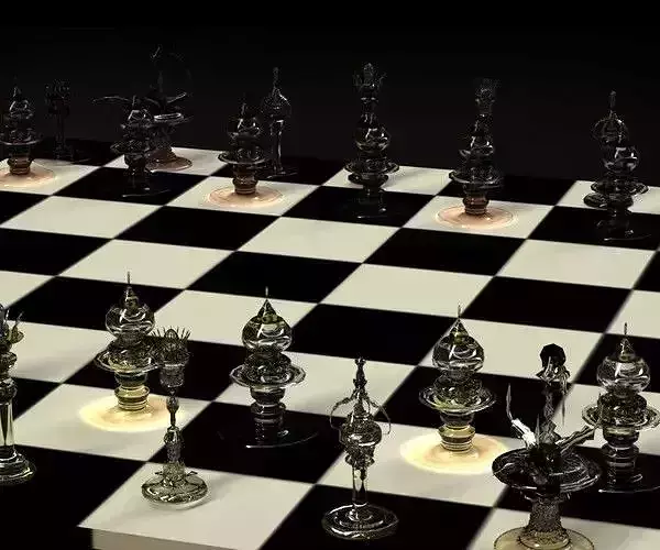 Gothic Chess Set