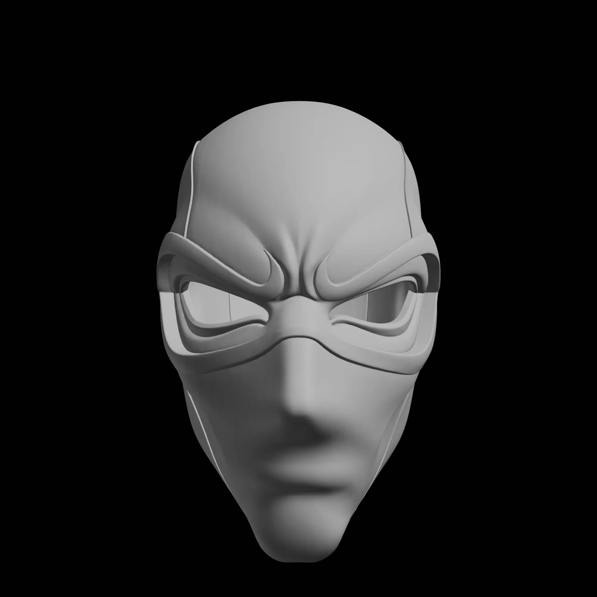 Vigilante Mask 3D print model