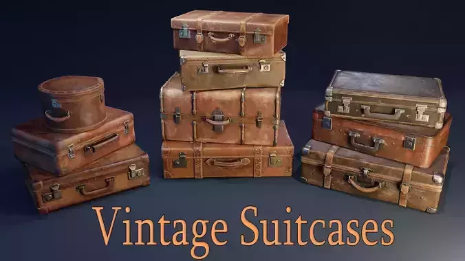 Vintage Suitcase Collection 