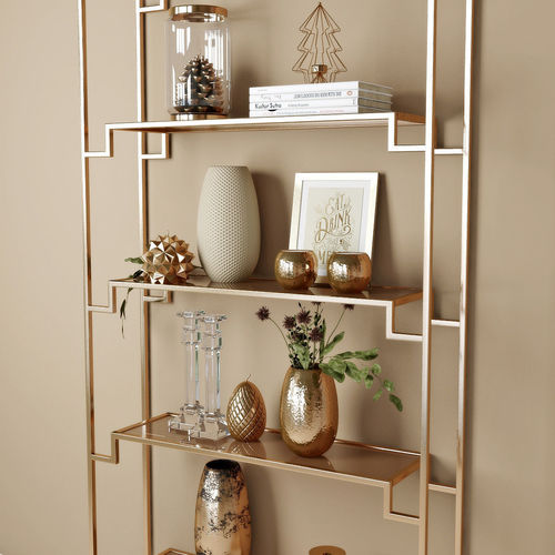 Decor shelf set 3D model