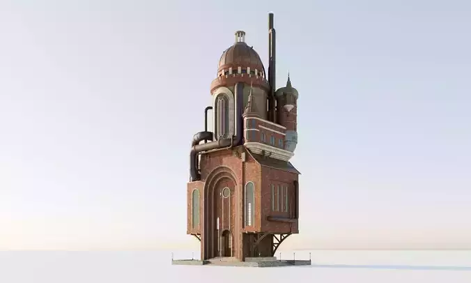 Cyberpunk Building 12