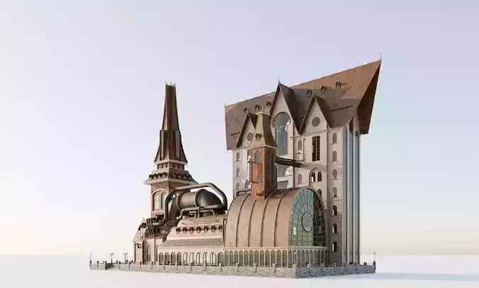 Cyberpunk Building 13