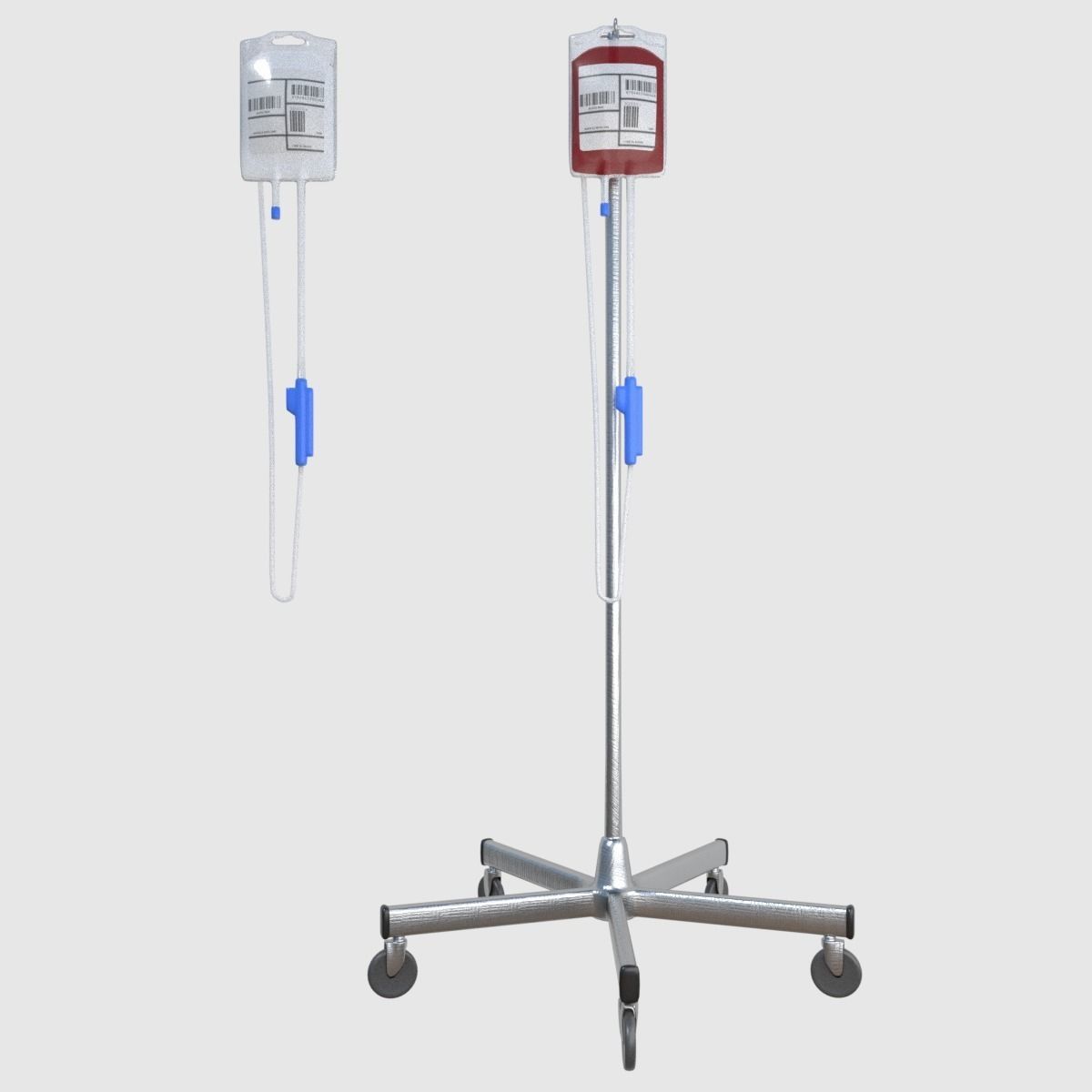 Drip Stand - Low and High Poly Low-poly 3D model_2