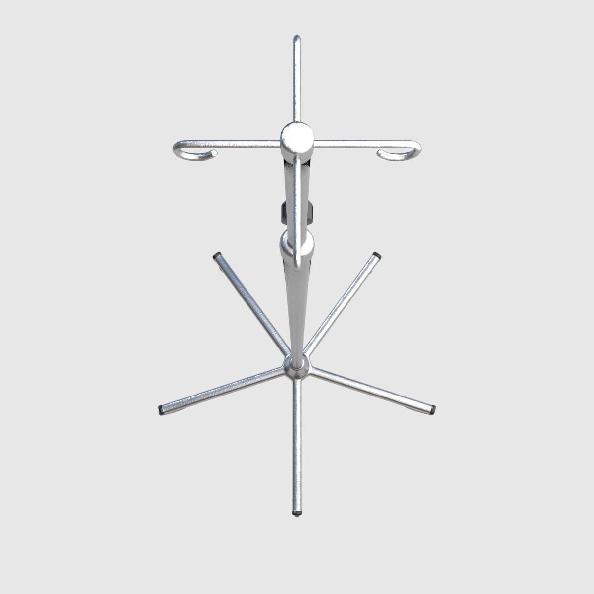 Drip Stand - Low and High Poly Low-poly 3D model_7