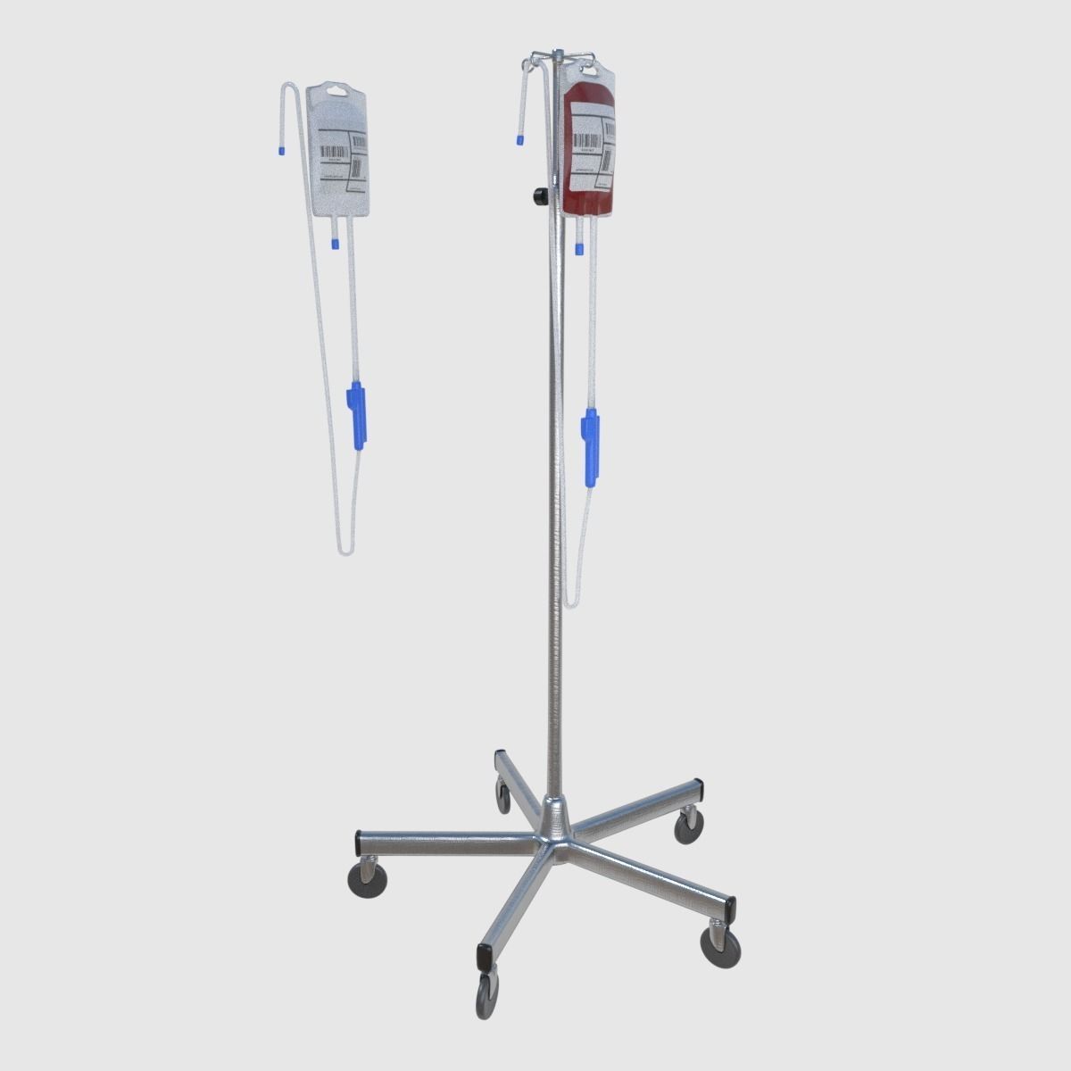 Drip Stand - Low and High Poly Low-poly 3D model_0