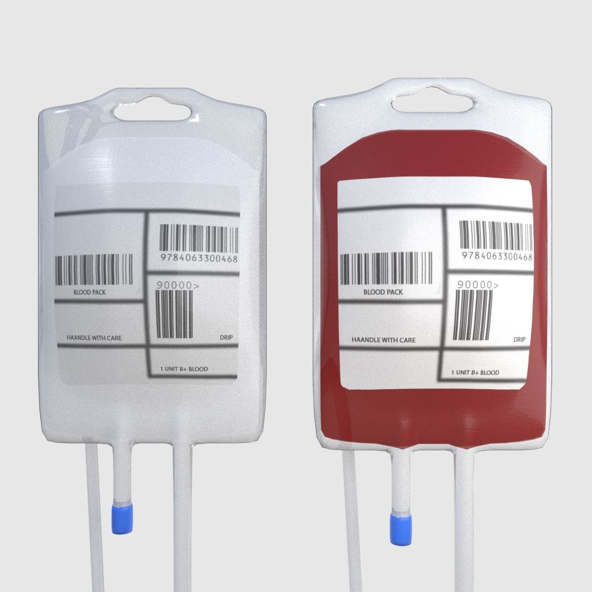 Drip Stand - Low and High Poly Low-poly 3D model_6