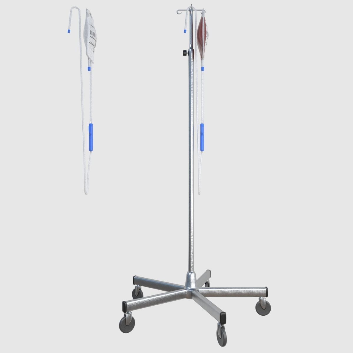 Drip Stand - Low and High Poly Low-poly 3D model_3