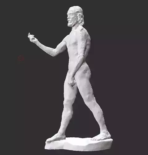 walking man 3D model