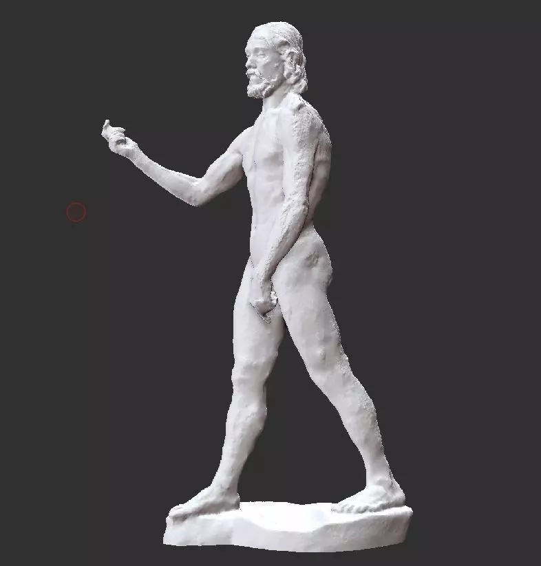 walking man 3D model 3D print model_0