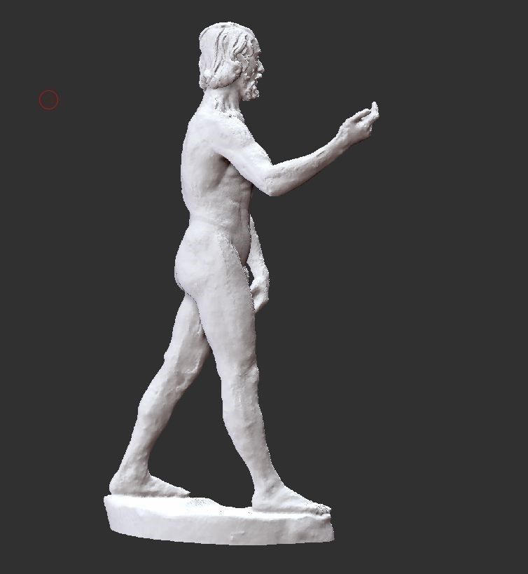 walking man 3D model 3D print model_3