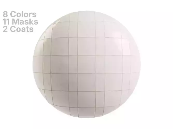 Subway and Square Tiles in Alternate Vertical Corridor Layout