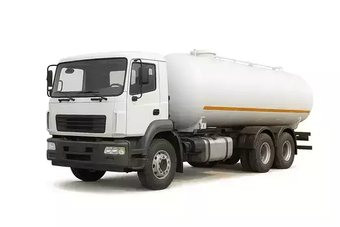Tanker Truck Liquid and Gas Transportation Vehicle